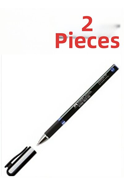 Faber Castell Super True Gel 0.7 mm Blue Ballpoint Pen 2 Pcs
