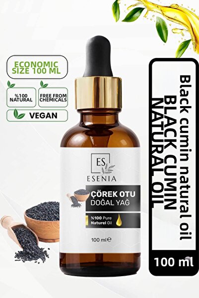 ES ESENIA Black Cumin Seed Oil 100% Pure and Natural Herbal Essential Oil Bla...