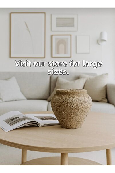 Elada Beton مزهرية على الطراز الاسكندنافي العتيق