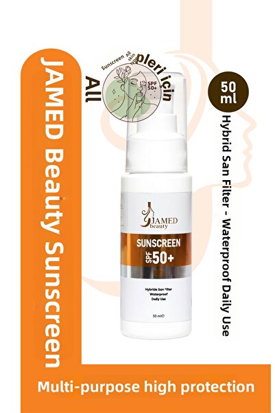 Jamed Beauty حماية عالية SPF + 50 واقي من الشمس - متعدد الاستخدامات
