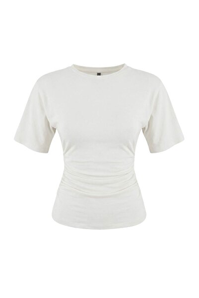 Trendyol Collection Απαραίτητα για την Ντουλάπα - Εκρού Εφαρμοστό/Στενό Κοντο...