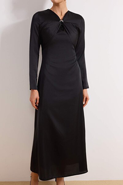 sachin and babi light blue dress Black Modest Evening Dress: The Perfect Choice for Elegant, Covered-Up  Nights Out main image 0