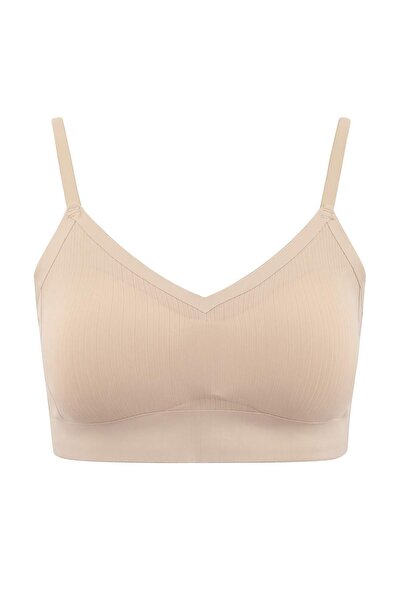 ترينديول كوليكشن حمالة صدر Ten Micro Hayalet/ خياطة مخفية ذات حمالة ثابتة THM...