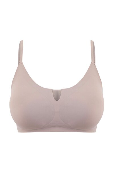 Trendyol Collection Vizon Ghost/Seamless Micro Covered Bralette Knitted Bra T...