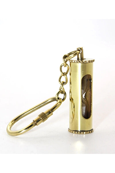 Kanonik Education Brass Hourglass Keychain 2496C