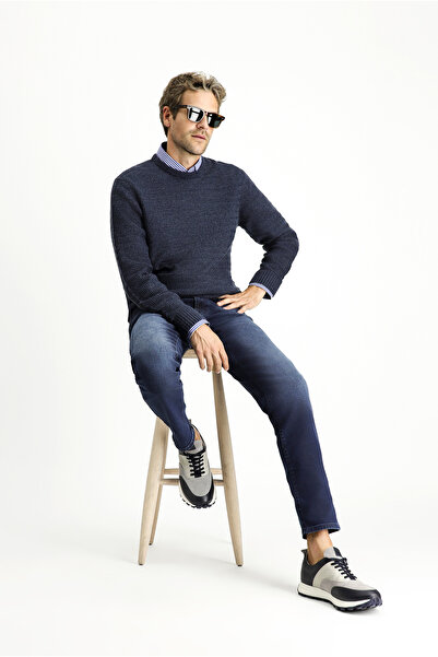 Kiğılı 6 Drop Regular Fit Standard croială material elastic Pantaloni din denim