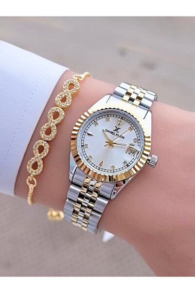 Daniel Klein Kadın Kol Saati Ve Bileklik Hediyeli Su Gecirmez 2yıl Garantili