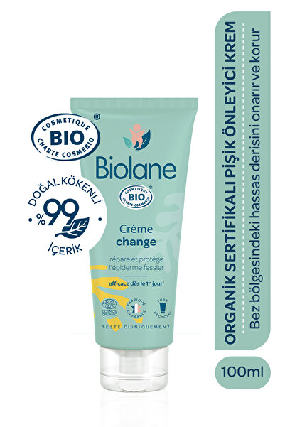 Biolane %99 Doğal İçerikli Organik Bebek Pişik Önleyici Koruyucu Nemlendirici...