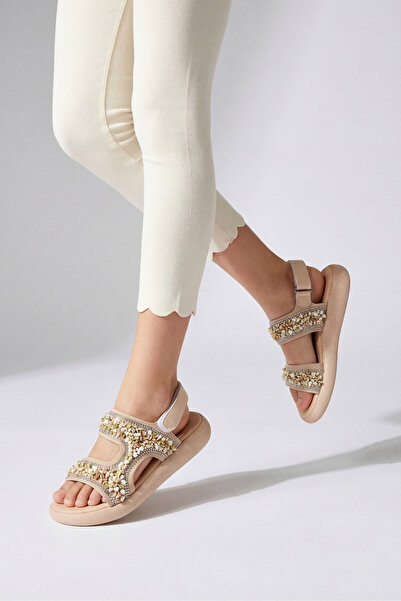 Moda Lime Kız Bebek Çocuk Taş Sim Dolgu Topuk Ayak Anatomisine Uygun Arkadan ...