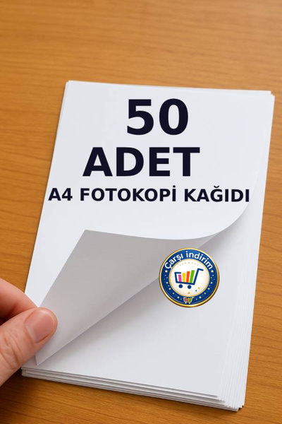 nistabolje 50 Adet A4 Kağıt Fotokopi Kağıdı