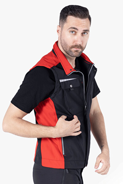 Yıldırımlar Giyim Softshell İş Güvenliği Yeleği
