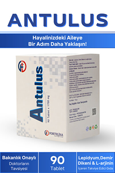 antulus 90 Tablet – Kadın & Erkek Üreme Sağlığı ve Hormon Dengesi Desteği