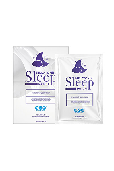 Ncm Sleep Patch Melatonin (Melatonin 3Mg , Lavanta Yağı, Gül Yağı 60 Günlük)