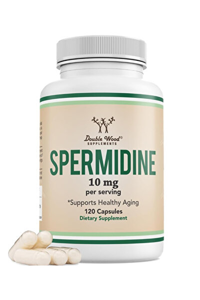 DOUBLE WOOD Spermidine Supplement (10mg of 99% Spermidine 3HCL - Third Party ...