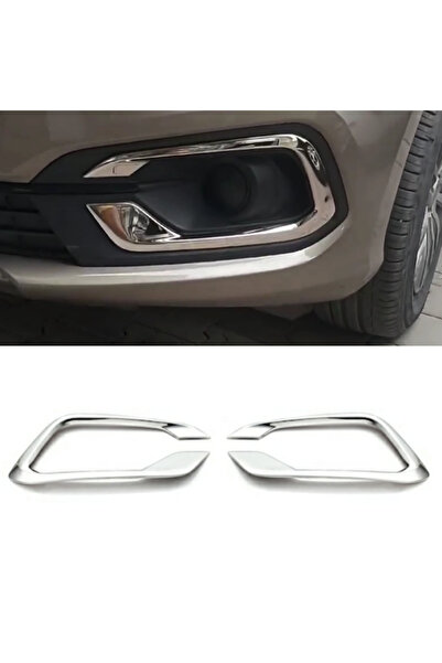A&G Tuning Fiat Egea SD Krom Sis Farı Çerçevesi 2020 ve Sonrası