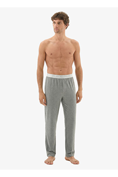 Blackspade Pantaloni de pijama pentru bărbați din modal Silver 9304 - Gri Mel...