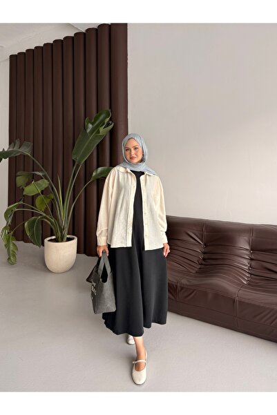 LOCCO Γυναικείο φόρεμα με μηδενικό μανίκι σε μπλε ναυτικό