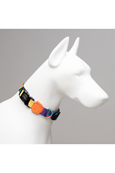 Lindodogs طوق رقبة للكلاب من ليندو دوجز إيبيزا، متوسط ​​اللون