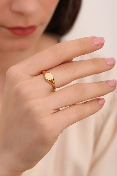 Altınkesesi 14 Ayar Altın Yuvarlak Sade Yüzük