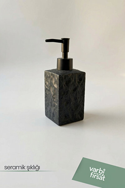 Varbifırsat Modern Desenli Seramik Sabunluk 180 ml