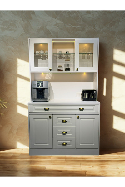 Avm 24 Mikel Masalı Kahve Köşesi Led Aydınlatmalı %100 Mdf Ücretsiz Montaj 12...