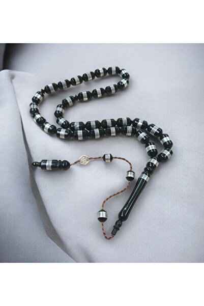 İnan Tesbih Kuka Pirinç Sarma Signed Model Capsule Cut Rosary
