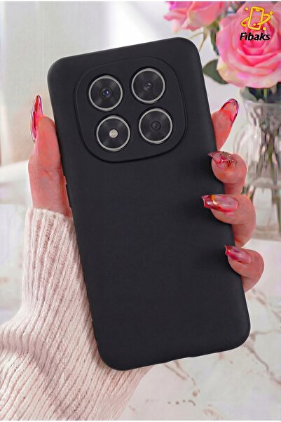 Fibaks Redmi Note 14 Pro Case Velvet Launch Soft Liquid Silicone Camera Prote...