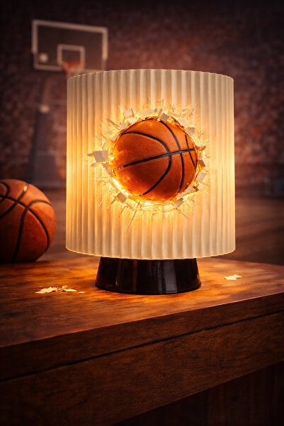 Baaloon Gece Lambası -Basketbol Dekoratif Lamba, Genç Oda, Özel Hediye