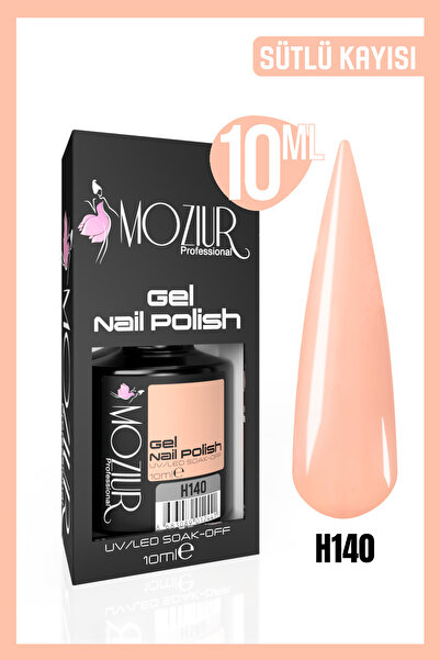 MOZIUR Kalıcı Oje Uv Led H140 (NUDE SERİSİ) 10ml
