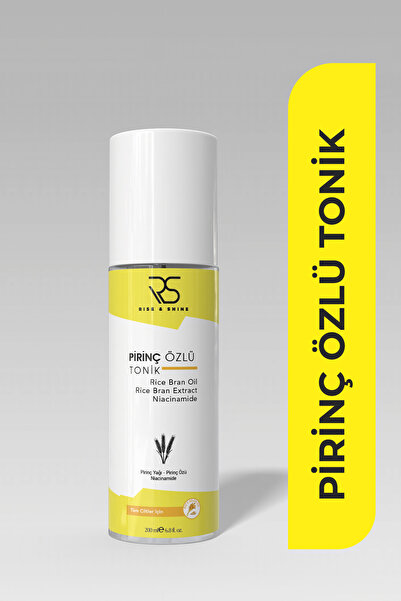 Rise & Shine Pirinç Mayası Beyazlatıcı Aydınlatıcı Leke Karşıtı Nemlendirici ...