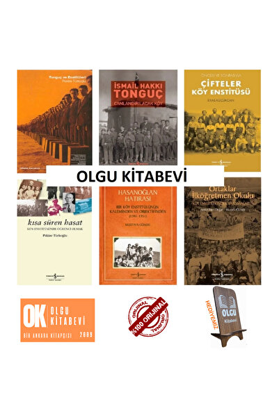 TÜRKİYE İŞ BANKASI KÜLTÜR YAYINLARI Hasanoğlan Hatırası - Tonguç ve Enstitüle...
