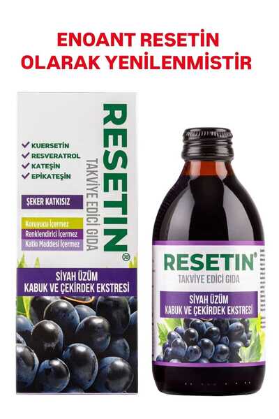 Enoant Resetin Siyah Üzüm Ekstraktı 250 Ml 8681480370115