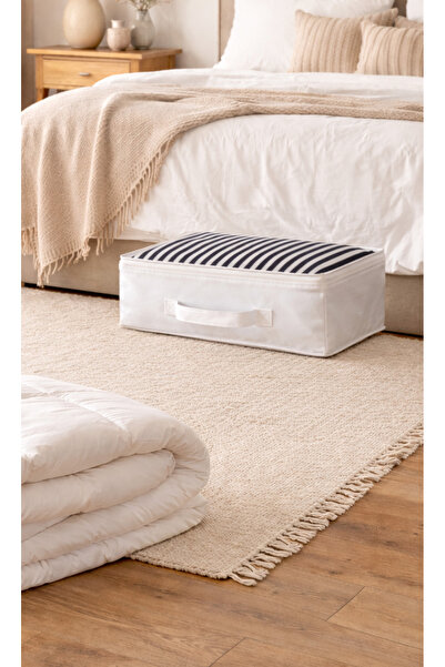 Vedsey 53x44x20cm Baza Altı&dolap Içi Organizer Yorgan&yastık Düzenleyici Hur...