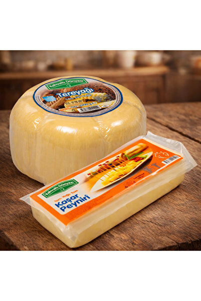 Kahvaltı Dünyası Tereyağı 1000g Ve Kaşar Peyniri 700g