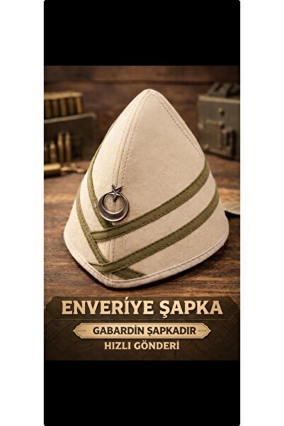 Annee Bakk Enveriye Şapkası, Çanakkale Kostümü Aksesuarı, Çanakkale Zaferi Kı...