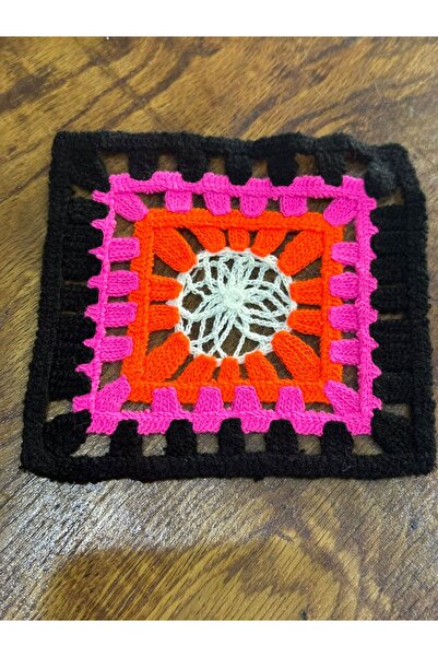 Gönülden Tasarım Aplicație țesută cu motiv colorat Arma 14x14 Cm