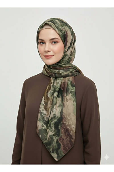 locella DİJİTAL PAMUKLU SOFT EŞARP