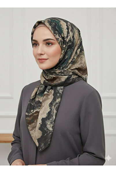 locella DİJİTAL PAMUKLU SOFT EŞARP