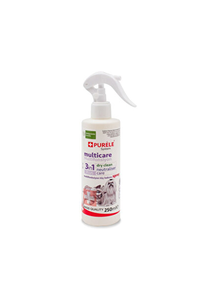 Purele Kedi ve Köpek Kuru Yıkama Tüy Bakım Spreyi 250 Ml