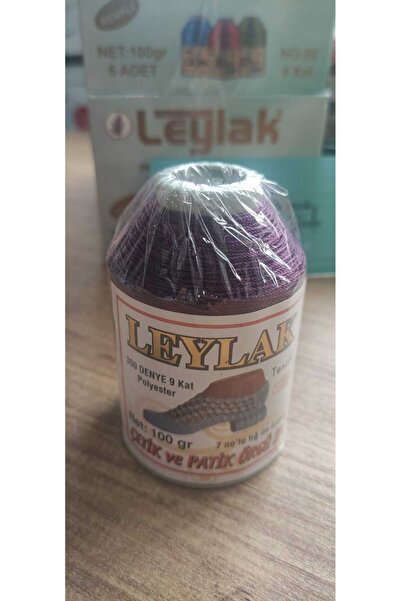 Leylak Patik Ve Çetik Yarn Plum Polyester 100 Gr 9 Ply