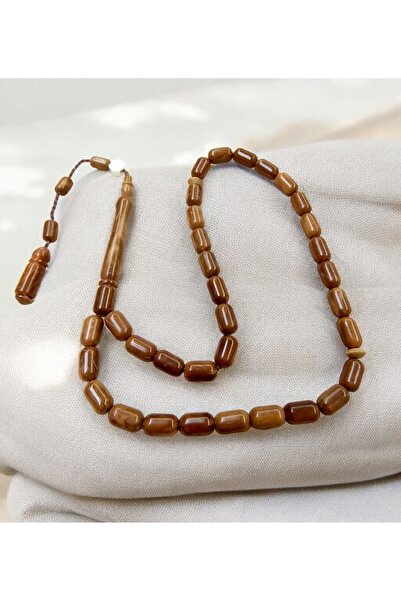 İnan Tesbih 6x10 مم كبسولة مصنوعة يدويًا خصيصًا من كوكا تسبيح