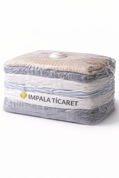 IKEA Vakumlu Hurç, Açık Gri 2 Adet 67x100