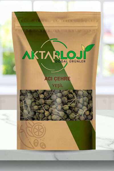 aktarloji 25 Gr Yeşil Acı Çehre Tohumu / Temiz - Katkısız & Doğal