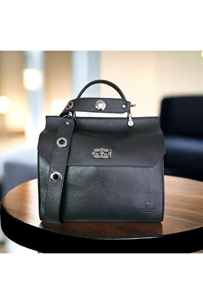 valentina victoria VALVİC HAKİKİ DERİ 3 BÖLMELİ ŞIK EVRAK ÇANTASI