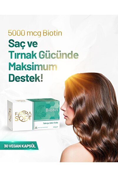 Farmasoft Biotin Içeren Takviye Edici Gıda