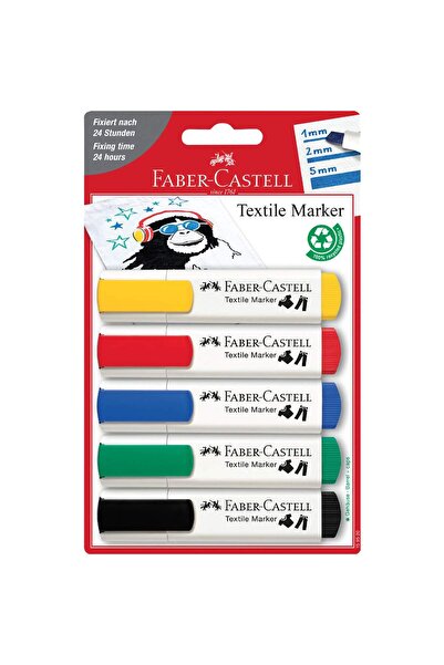 Faber Castell Faber-castell 159520 5'li Tekstil Markörü