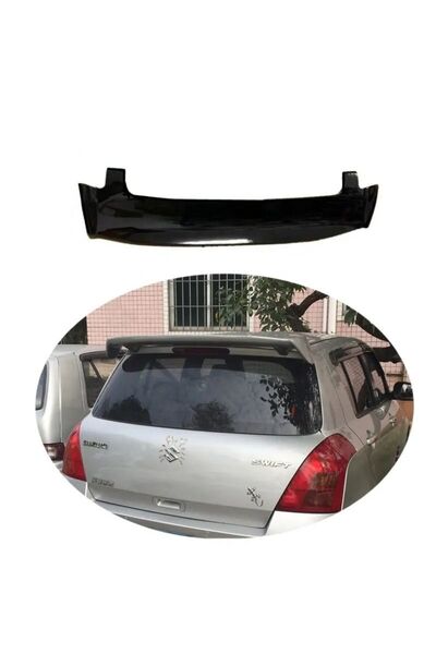 autogp Suzuki swift bagaj üstü spoiler pianoblack boyalı 2005 / 2016