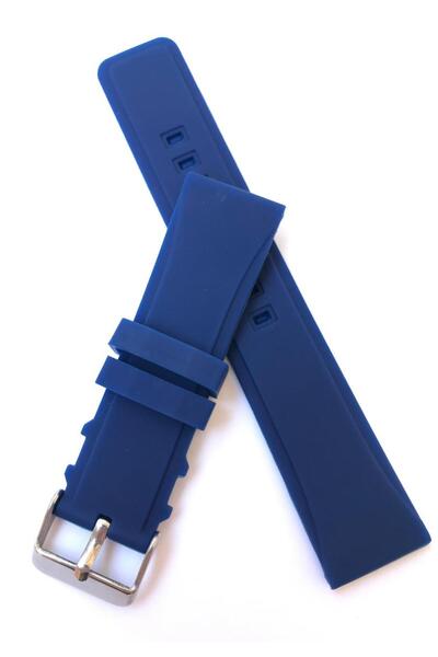 MercanSaat 20 mm Renk Yumuşak Silikon Saat Kordonu Kayışı