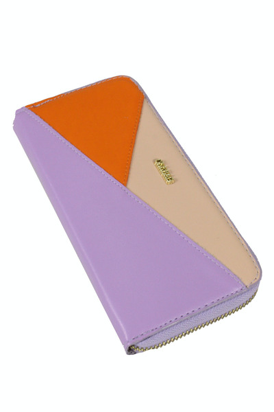 OLLBAG 1007 Faux Leather Women's Wallet / Purse Mix Lilac