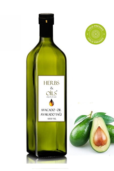 Herbs & Oils زيت الأفوكادو 1000 مل
